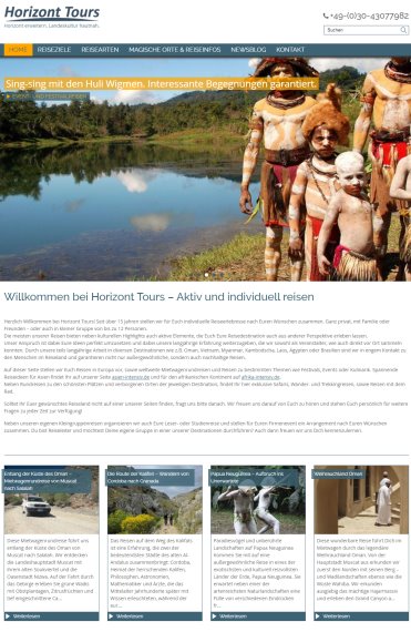 Horizont Tours Reisekatalog 