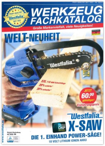 Westfalia Werkzeug Katalog