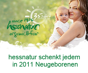 kostenloser Babybody von hessnatur