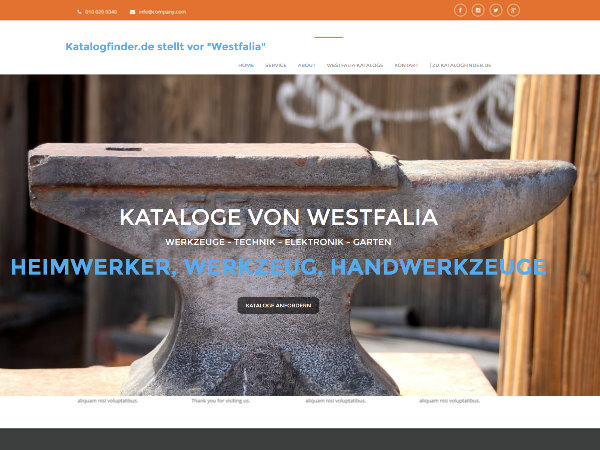 Westfalia Kataloge & Shop